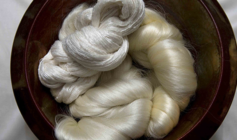 究極の糸02_シルクと麻 | kokiku 